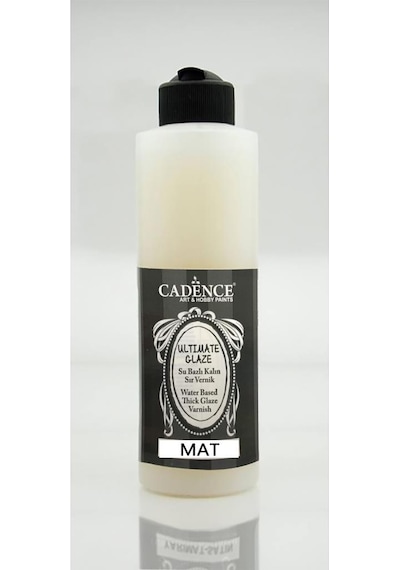 Cadence Ultimate Glaze - Kalın Sır Vernik 250Ml Mat