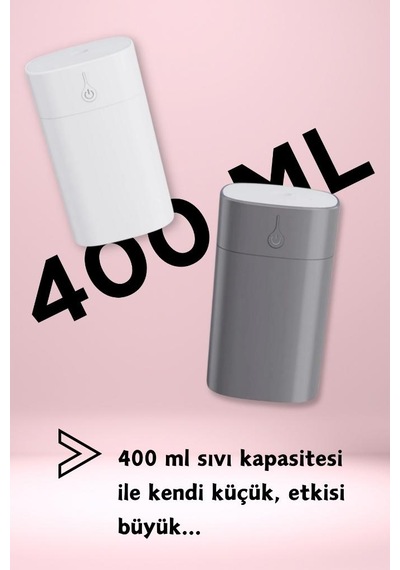 Bakeey HN01 H2o Humidifier Ulrasonik Hava Nemlendirici 400 ML