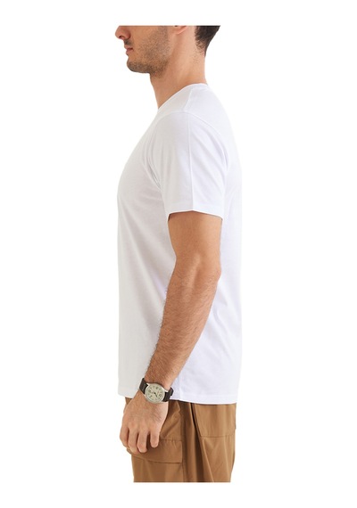 Columbia Csc Bar Split Graphic Kısa Kollu Erkek T-shirt Beyaz Cs0121-100 001