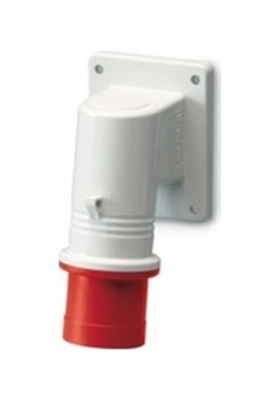 Scame IP44 Duv. Fişi (90 der açılı) 4  x  16 A (2P+E) Trifaze