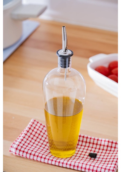 Acar Luno Cam Yağdanlık - 550 Ml Şeffaf
