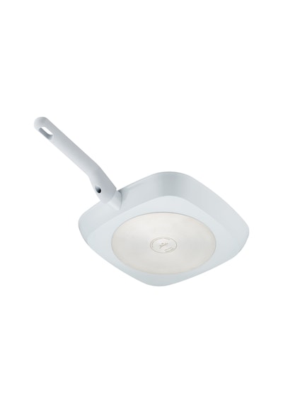 Jumbo Swiss Crystal Light Grey Grill Tava 28 Cm Gri
