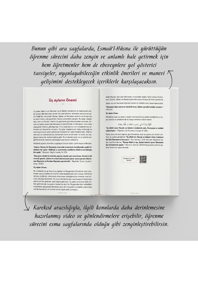 Esmaül Hüsna Ajandası Özel Seri Siyah Çok Renkli