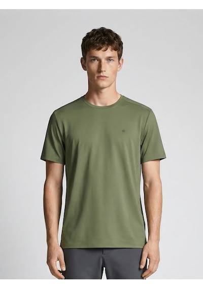 Isaora Isaoraextra Lıght Tech Tee Erkek Khakı Tshırt Isr9021-ss26-khakı Haki