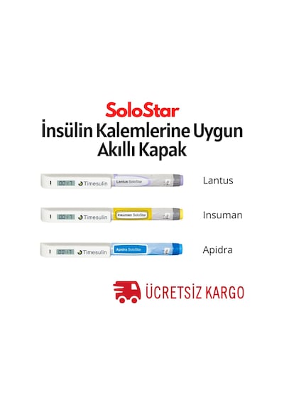 Timesulin Insülin Kullanan Hastaları için Akıllı Kapak