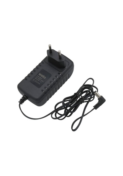 Weko 25.2 Volt - 2 Amper 5.5x2.5mm Uçlu Yerli Üretim Priz Tipi Adaptör 1.2 Metre Uzunluk