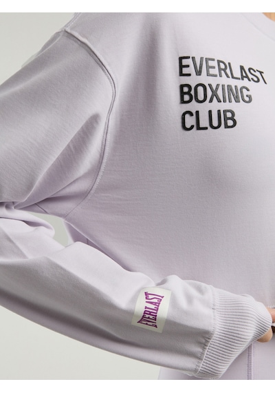 Everlast Boxing Club Wmn Oversize Uzun Kollu Lila Kadın Tişört Lila