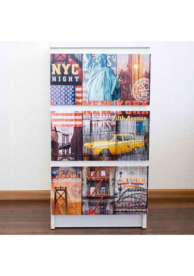 D-c-fix 276-0661 New York Pop Art Desen Yapışkanlı Folyo 45 Cm X 2 Mt