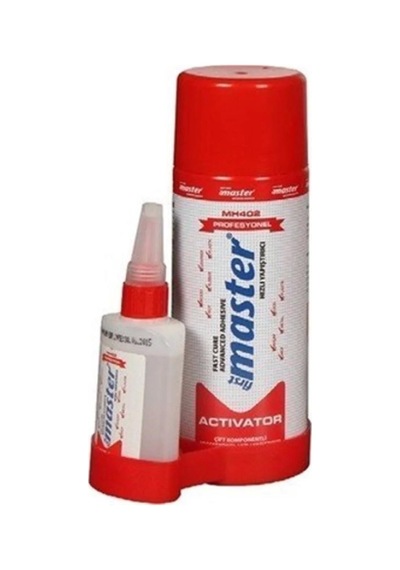 Master Mh-402 Mdf Metal Ahşap Plastik Hızlı Yapıştırıcı - 200 Ml. + 50 Gr. - 1 Adet