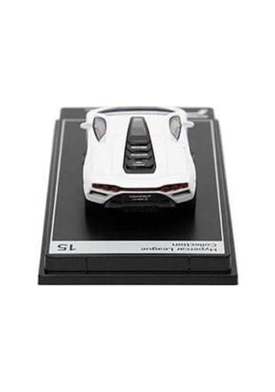 Hyper Car Lamborghini Countach Lpı 800-4 Bianco Siderale -league Collection 1/64 Model Araba