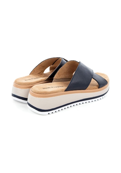 Hush Puppies Hou 624203 Hakiki Deri Kadın Terlik Lacivert Lacivert