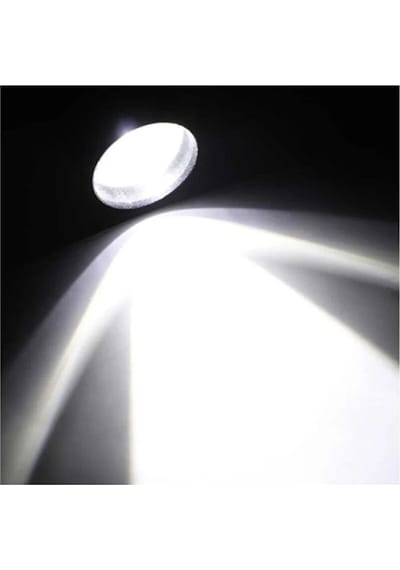 Tak-02 Ultra Güçlü 2500 Lumens + 5w Cob Led Usb Şarjlı El Feneri Kutulu Kamp Feneri Avcılık Pro Siyah