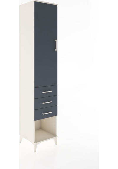 Hyperion Dolap 2 Raflı 3 Çekmeceli Tek Kapaklı 44x44x221 Ayta... Aytaşı