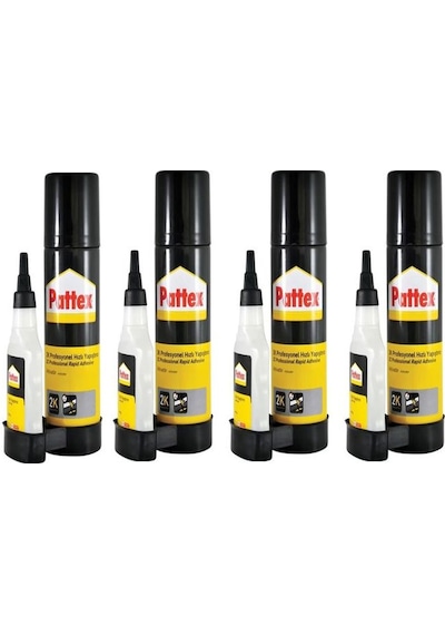Pattex 2 K Hızlı Yap. 200+35ml 4 Adet