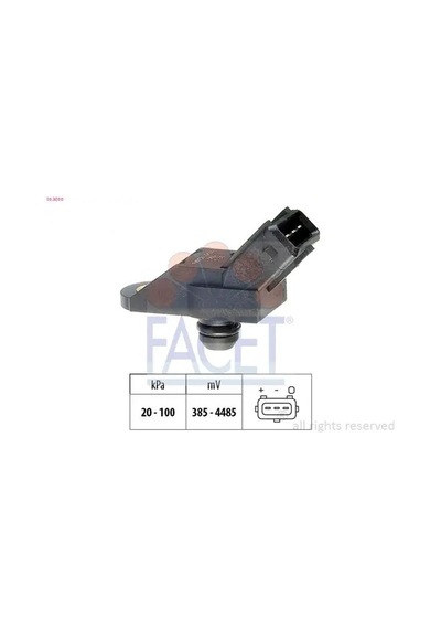 Citroen Saxo Map Sensoru 1.4 1996-2003 Facet 103010