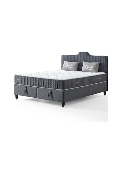 Menekşe Çift Kişilik Depolamalı Sandıklı Baza Ve Başlık 2 Li Set 180 x 200 CM