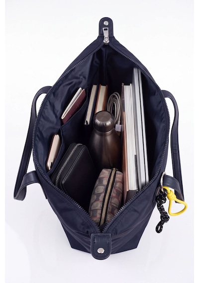 Vıatox Vx-027 Kadın Geniş Hacimli Shopper Su Geçirmez Paraşüt Kumaş Astarlı & Dayanıklı Koyu Gri
