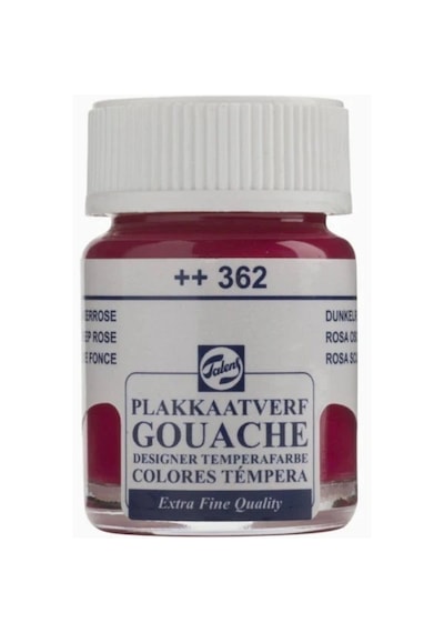 Talens Gouache Jar 16ml Guaj Boya Deep Rose / 362 Diğer