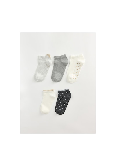 Lc Waikiki Alıta Cıty Farkıyla Lcw Dream Gri Desenli 5'li Paket Kadın Patik Çorap Gri - 925413101 Gri Lc Waikiki Alıta Cıty Farkıyla Lcw Dream Gri Desenli 5'li Paket Kadın Patik Çorap Gri - 925413101 Gri