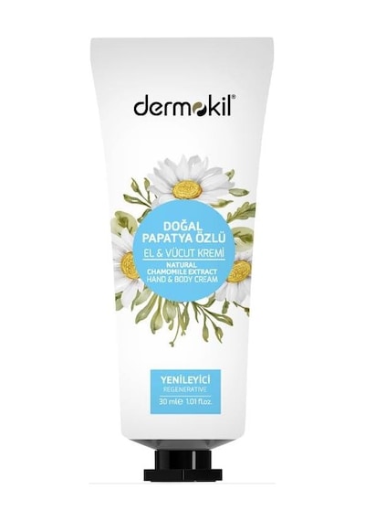 Dermokil Papatya Özlü El Ve Vücut Kremi 30 Ml
