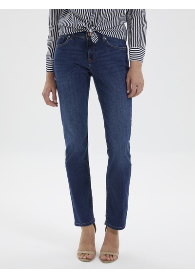 Cady Slim Fit Kadın Pantolon Lacivert