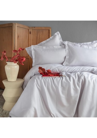 Apricitas Home Esential Çift Kişilik Nevresim Takımı Gri