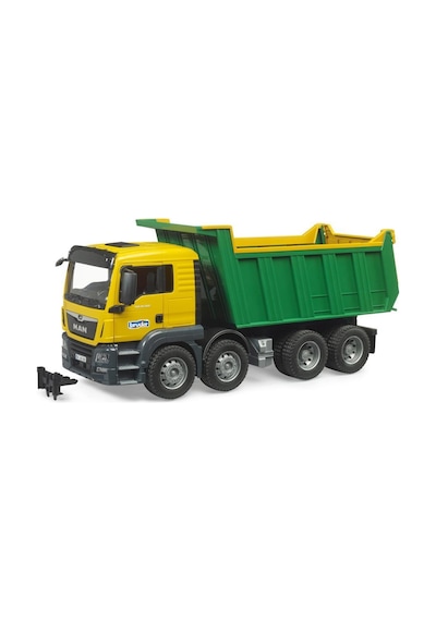Bruder Man Tgs Çöp Kamyonu Sarı Yeşil Br03766