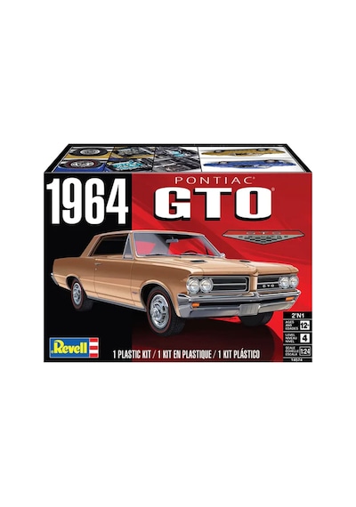 Revell Maket Model Kit Araba 64 Pontiac Gto İkisi Bir Arada 14574