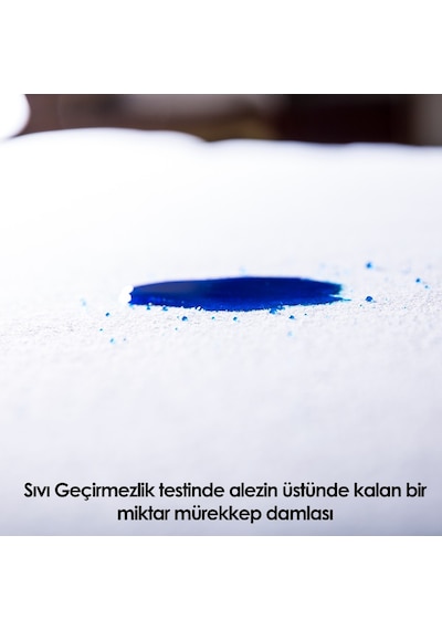 Alezya Sıvı Geçirmez Yatak Koruyucu Çift Kişilik Alez