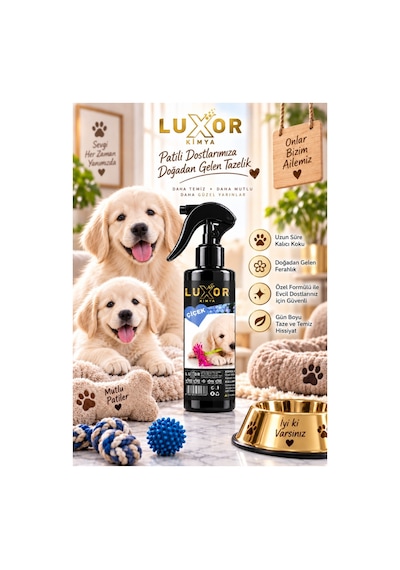Luxor Köpek Parfümü Çiçek 200 ml