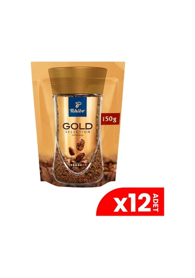 Gold Selection Çözünebilir Kahve Ekonomik Paket 150 Gr 12'li Granül