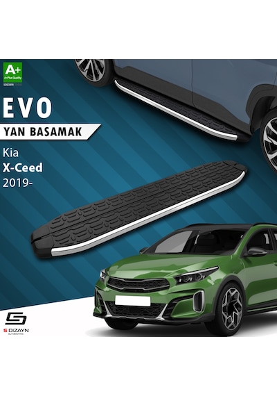 S-dizayn Kia Xceed Evo Krom Yan Basamak 183 Cm 2019 Üzeri