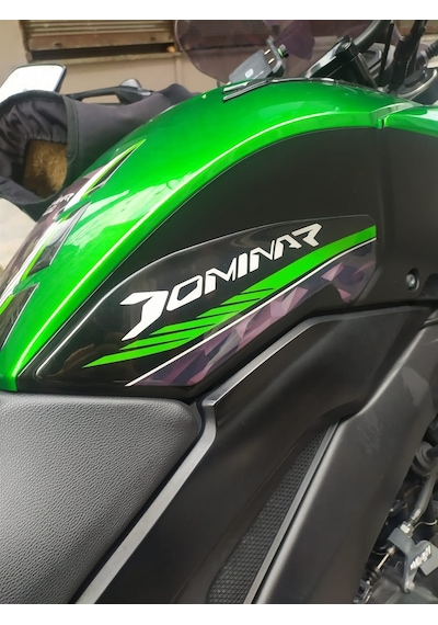 Bajaj Dominar 400 Kartal Desenli Yan Pad Koruma Sticker