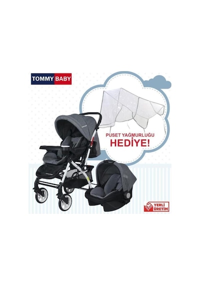 Tommybaby Eagle Travel Sistem Bebek Arabası Puset
