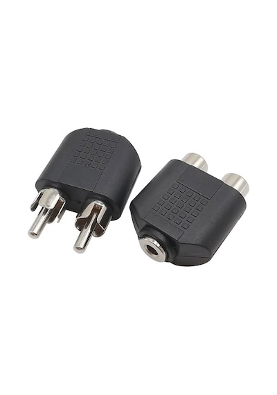 Dişi 3.5 Mm Stereo Erkek 2 Rca 2x Erkek Rca Dişi Stereo Jack