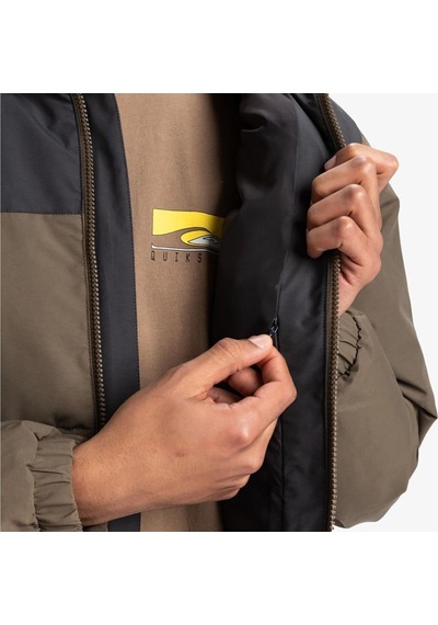 Quiksilver Wild Mountain Erkek Ceket Kahverengi