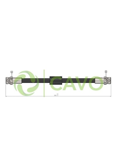 CAVO C900619A Fren Hortumu Arka Touran 03- 10