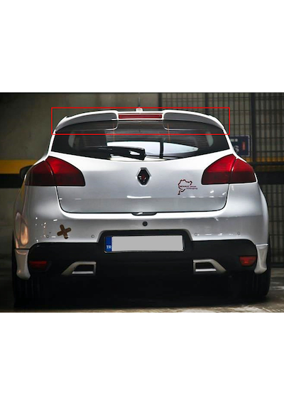Renault Megane 3 Bagaj Spoiler - 4 Kapı