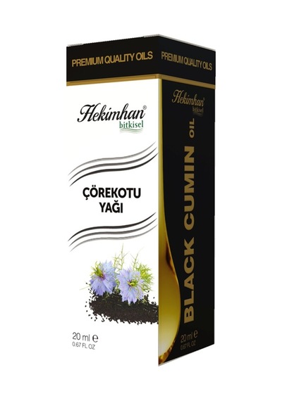 Hekimhan Bitkisel Çörekotu Yağı 3 x 20 ML