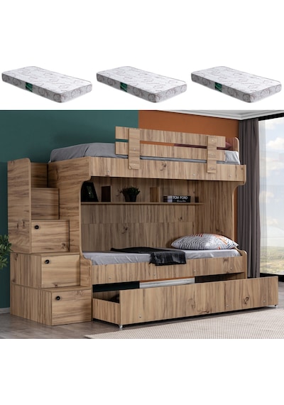 Ranza Viva Yavrulu Ranza 3 Adet Comfort Yatak 90 X 190 CM