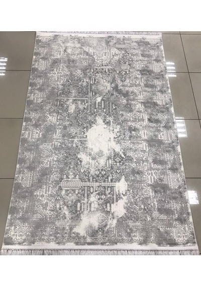 Padişah Halı Santo 77768 095 Serisi Akrilik Salon Oturma Yatak Odası Halısı Gri