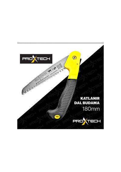 Proxtech Çok Fonksiyonlu Katlanır Emniyetli  El Testeresi Bahçe B 551228202