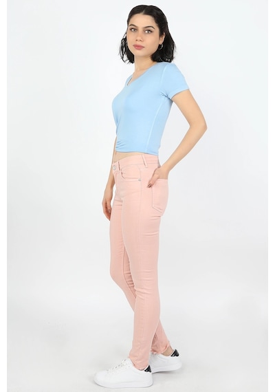 Balins Kadın Gabardin Pantolon Pembe