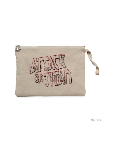 Zepplin Giyim Attack On Titan Clutch Astarlı Cüzdan / El Çantası