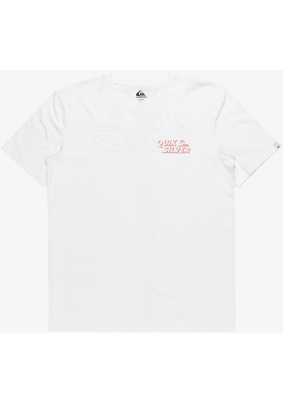 Quiksilver Shadow Knock Erkek Tişört Eqyzt07665-10 Beyaz