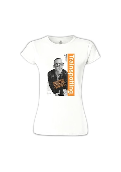 Trainspotting - 4 Beyaz Kadın Tshirt 001