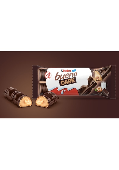 Kinder Bueno Dark Çikolata 43 Gr - 5 Adet