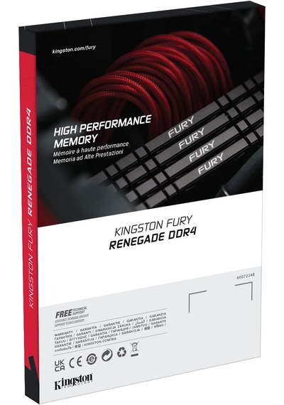 Kingston Fury Renegade 32 Gb 2 X 16 Gb 3600 Mhz Ddr4 Cl16
