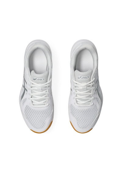 Asics Upcourt 6 Kadın Voleybol Ayakkabısı 1072a107-100 Beyaz-beyaz Beyaz