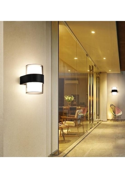 Cata 12 W Ip54 Modern Dış Ve İç Mekan Duvar Aplik Lamba Su Geçirmez Ct-7048 Diğer